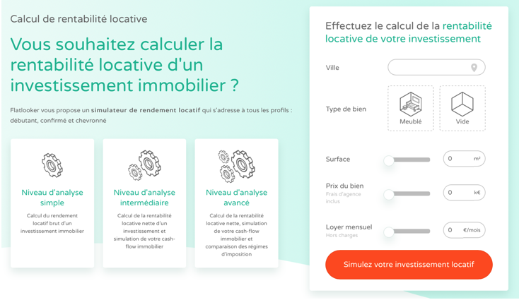 Simulateur d'investissement locatif