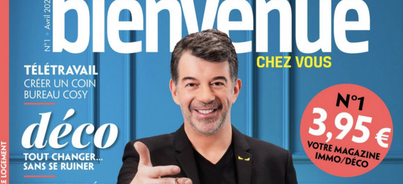 Bienvenue chez vous, Stéphane Plaza se lance dans la presse