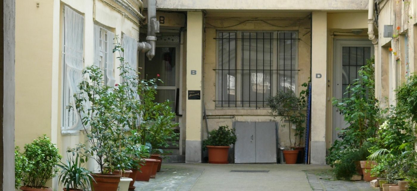 immobilier - cour