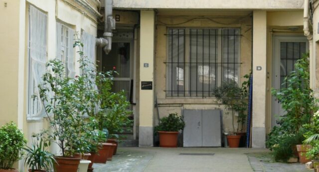 immobilier - cour