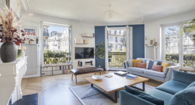Paris IVe - Saint-Martin Appartement de 103 m2 - 2 chambres Vendu en février 2022 - Prix de présentation : 1 700 000 €