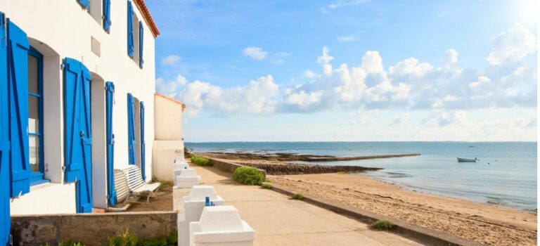 Maison en bord de mer