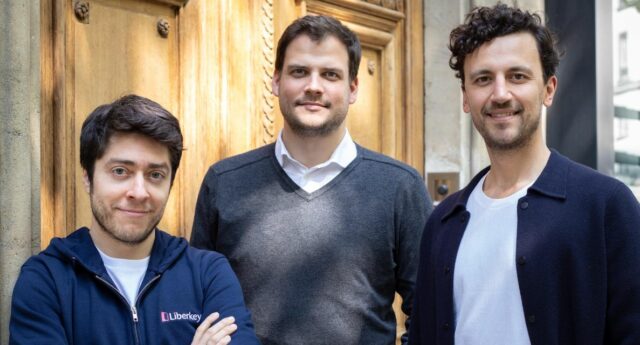 Anthony Peyron, Thomas Venturini et Julien Watry confondateurs de Liberkeys.