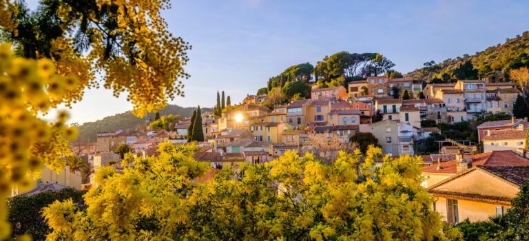 Le village de Bormes-les-Mimosas