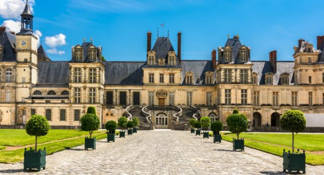 Escalier du château de Fontainebleau