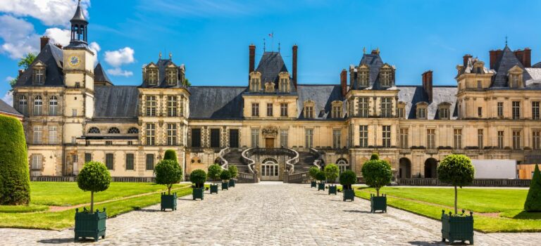 Escalier du château de Fontainebleau