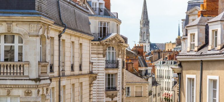 Les beaux immeubles à Nantes