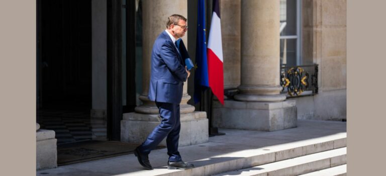 Olivier Klein, ministre delegue aupres du ministre de la transition ecologique et de la cohesion des territoires, charge de la ville et du logement.