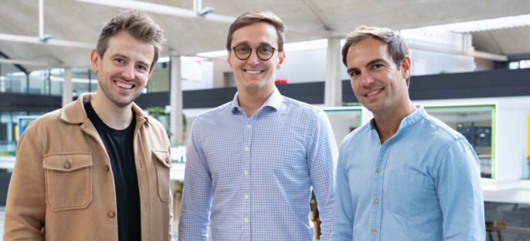 Portrait des 3 cofondateurs de Flexliving,Lionel Bodénès, Caué Brioli et Alexandre Marcadier