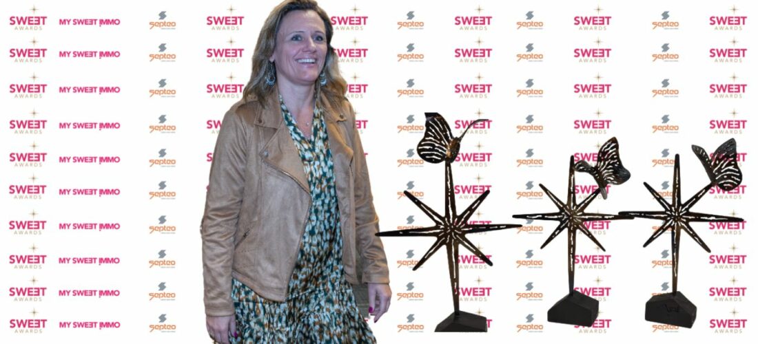 Portrait de Béatrice Favat Poinsot aux Sweet Awards