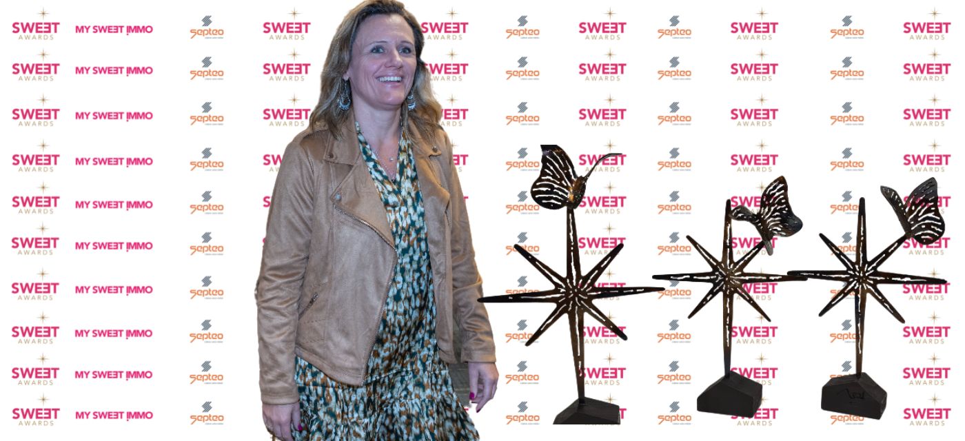 Portrait de Béatrice Favat Poinsot aux Sweet Awards