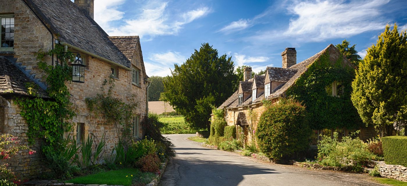 Village à la campagne