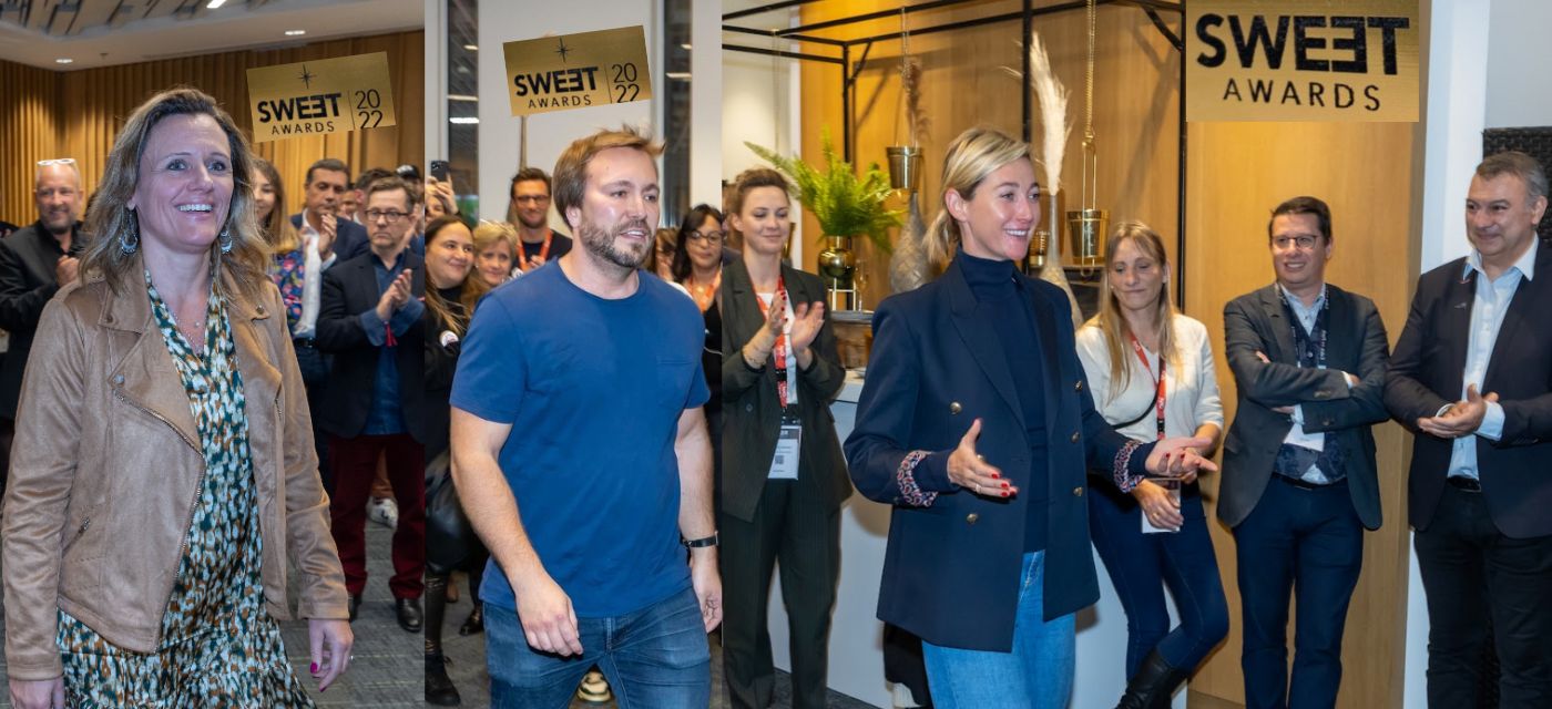 Cérémonie de remise des Sweet Awards au salon RENT