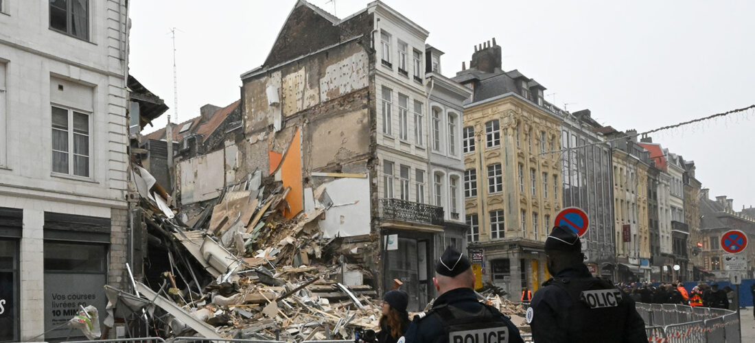 immeubles effondrés à Lille