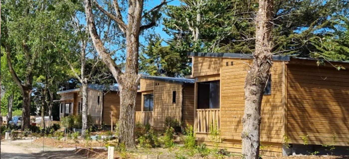 Des cottages dans un Parc Résidentiel de Loisirs