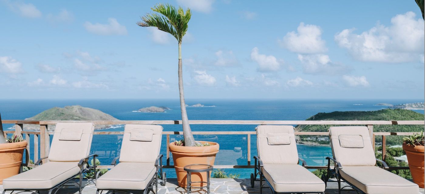 Terrasse à Saint-Barthélémy