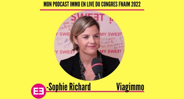 Sophie Richard au micro de Mon Podcast IMMO