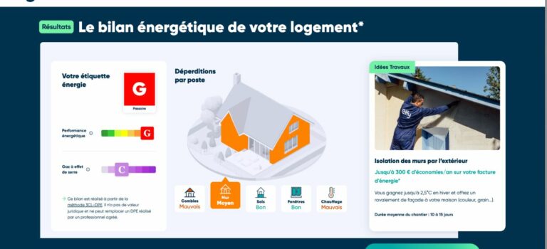 Outil de bilan énergétique Effy