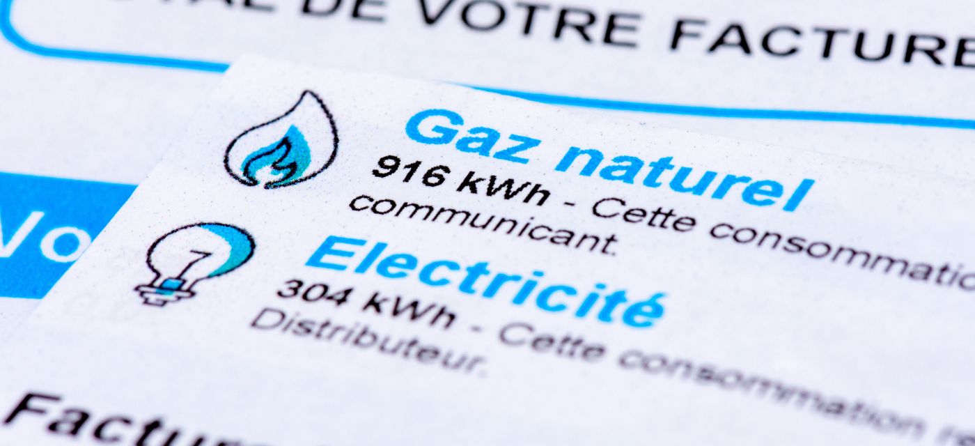 Facture gaz et electricité