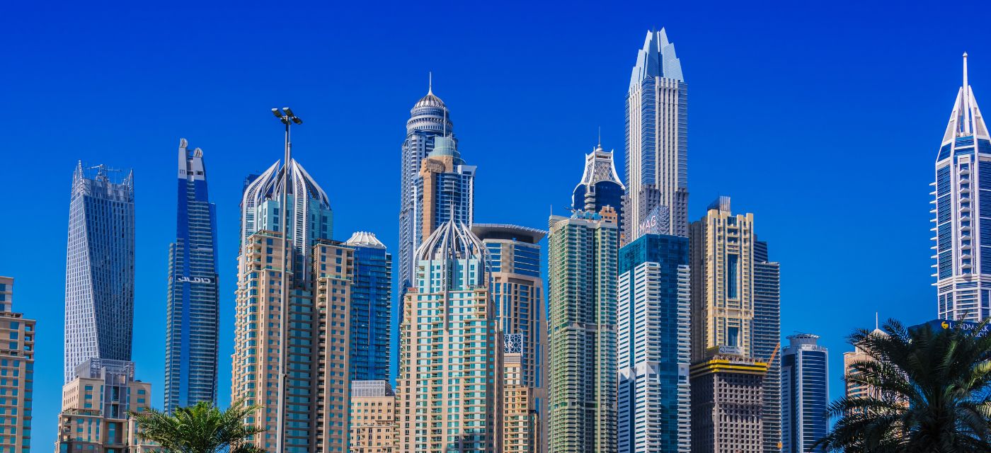 grattes ciel à Dubai