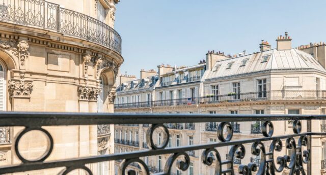 immeubles haussmaniens à Paris