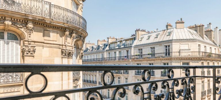 immeubles haussmaniens à Paris