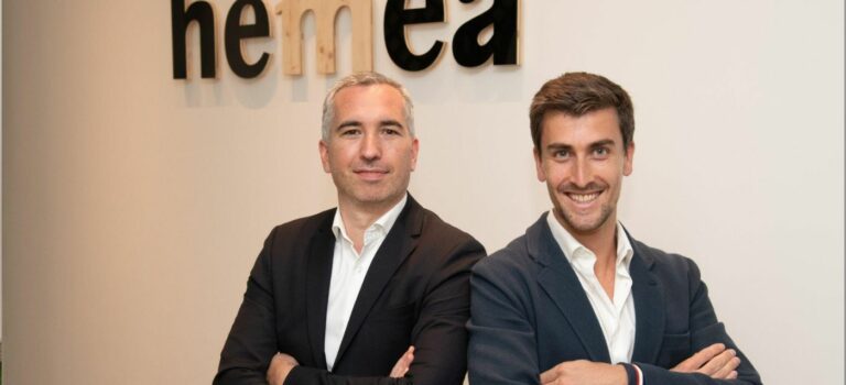 Yann Depoys, directeur général de hemea et Matthieu Burin, président et fondateur de hemea