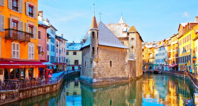 Vue de la ville Annecy