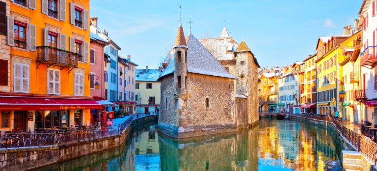 Vue de la ville Annecy