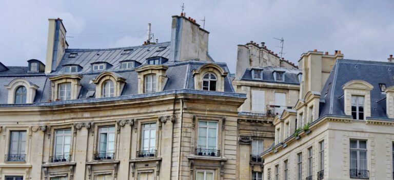 Immeubles haussmaniens à Paris