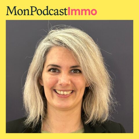 Julie Letremy sur la pochette Mon Podcast Immo