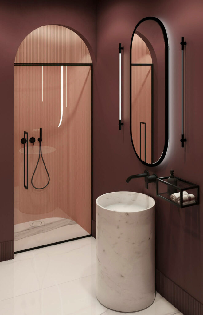 Les couleurs tendances 2023 pour la salle de bain