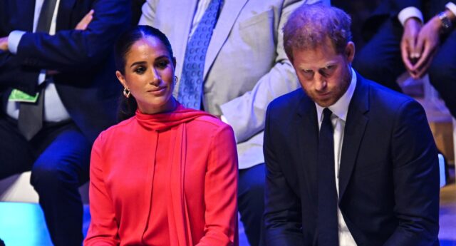 Le prince Harry, duc de Sussex et son epouse Meghan Markle, duchesse de Sussex