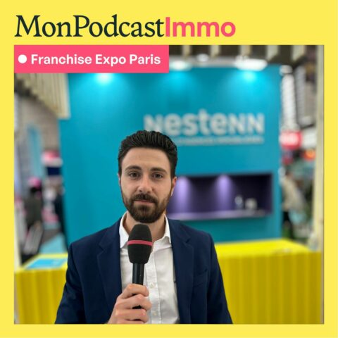 Romain Odano, directeur du développement de Nestenn au micro de Mon Podcast Immo à Franchise Expo Paris.