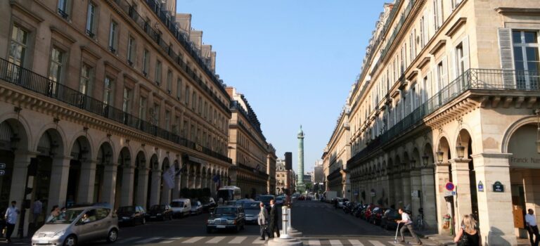Rue de rivoli à Paris