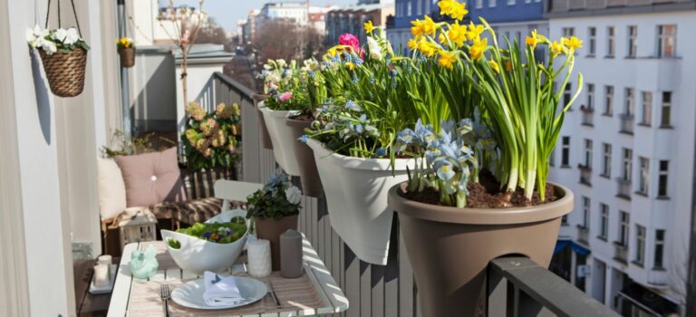 Balcon fleuri