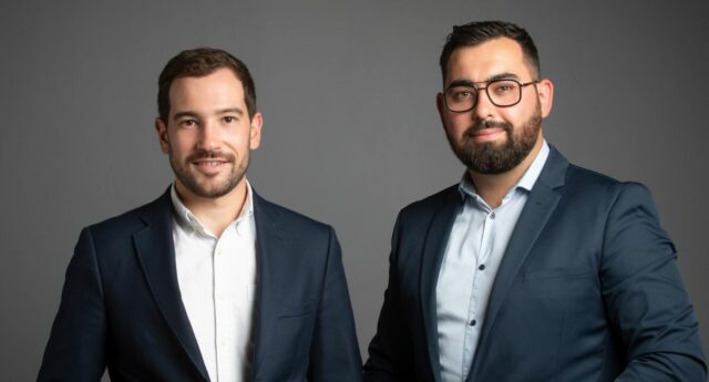 Antoine Noyeret et Thibault Ponserre fondateurs de l'agence immobiliere Viagimo Valence