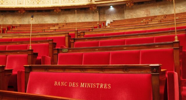 hemicycle de l'assemblée nationale à Paris