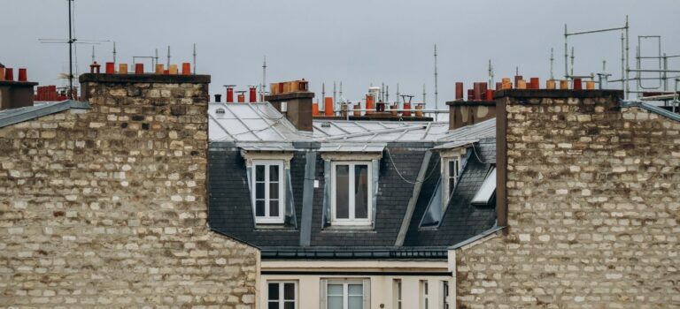 Toits parisiens d'iiembles anciens