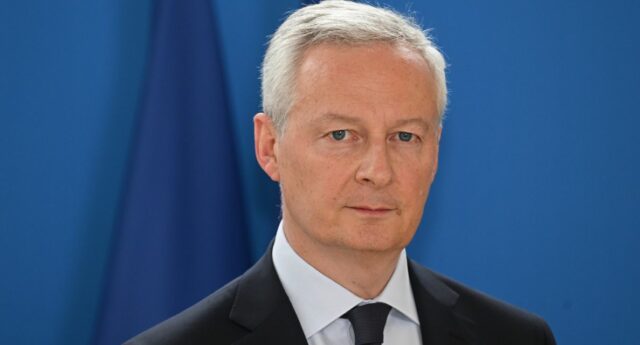 Portrait de Bruno Le Maire ministre de l'Economie