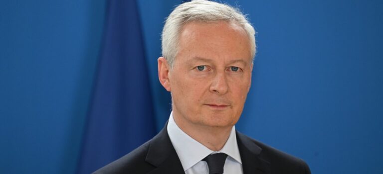 Portrait de Bruno Le Maire ministre de l'Economie