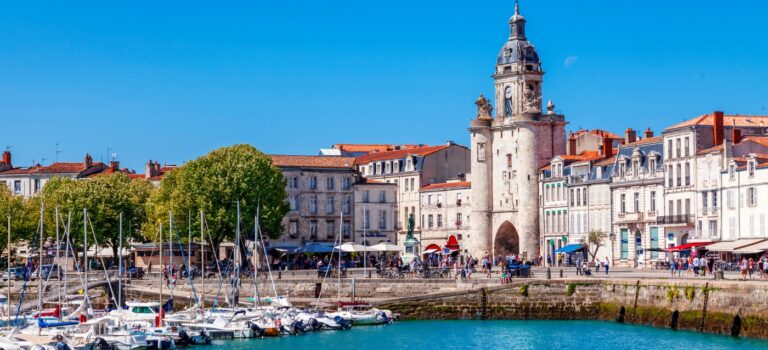 Vue du port de La Rochelle