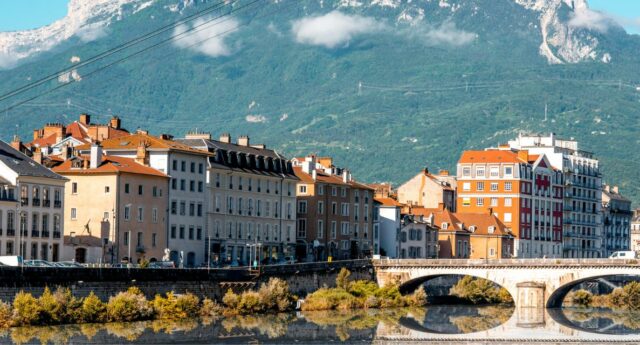 Vue de la ville de Grenoble