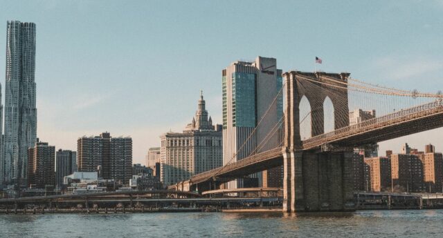 Vue de New York depuis la mer