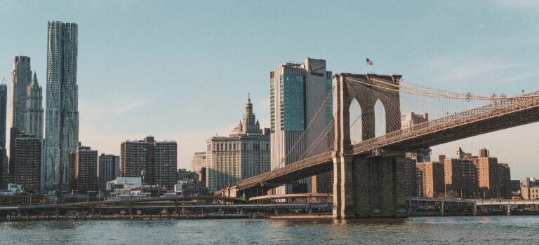 Vue de New York depuis la mer