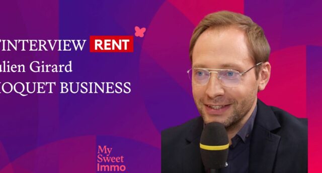 Julien Girard (Guy Hoquet Business) au salon RENT