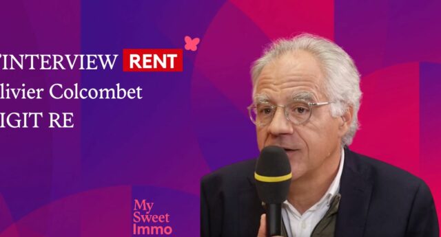 Olivier Colcombet, PDG de Digit RE au salon RENT