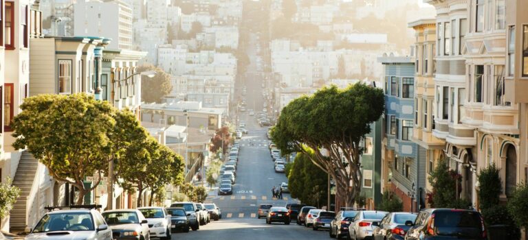 les rues de San Francisco aux Etats-Unis