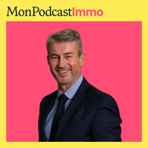 Antoine Vercelleto, FNAIM, en pochette de Mon Podcast Immo.