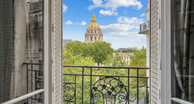 Appartement donnant sur les invalides